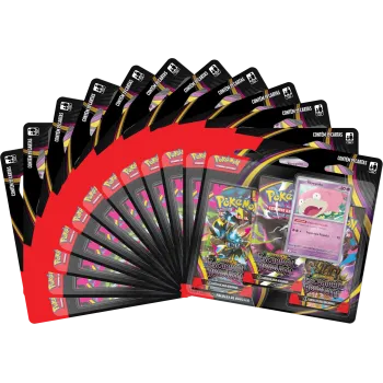 Pokémon - Mega Evolução 05 - Escuridão Absoluta - Case com 12 Blisters com 3 booster