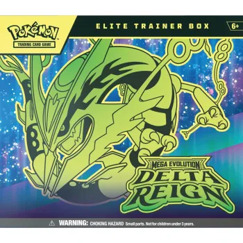 Pokémon - Mega Evolução 06 - Reinado Delta - Elite Trainer Box (Em Inglês)  (Envio previsto para 06/11/26)