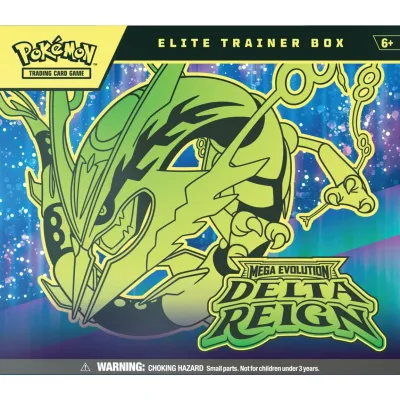 Pokémon - Mega Evolução 06 - Reinado Delta - Elite Trainer Box (Em Inglês) (Envio previsto para 06/11/26) Pokémon - Mega Evolução 06 - Reinado Delta - Elite Trainer Box (Em Inglês) (Envio previsto para 06/11/26)
