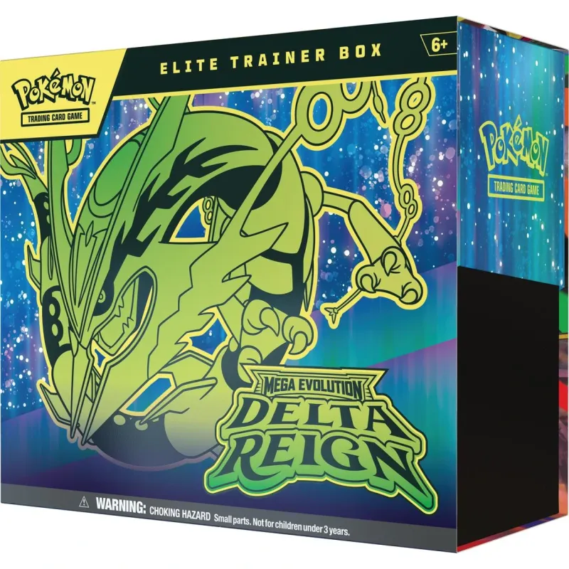 Pokémon - Mega Evolução 06 - Reinado Delta - Elite Trainer Box (Em Inglês) (Envio previsto para 06/11/26) Pokémon - Mega Evolução 06 - Reinado Delta - Elite Trainer Box (Em Inglês) (Envio previsto para 06/11/26)