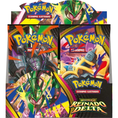 Pokémon - Mega Evolução 06 - Reinado Delta - Booster Box (Envio previsto para 06/11/26) Pokémon - Mega Evolução 06 - Reinado Delta - Booster Box (Envio previsto para 06/11/26)