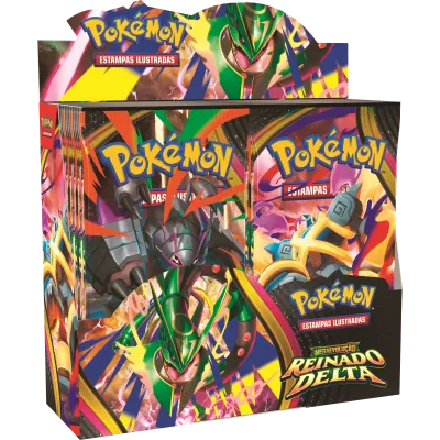 Pokémon - Mega Evolução 06 - Reinado Delta - Booster Box (Envio previsto para 06/11/26) Pokémon - Mega Evolução 06 - Reinado Delta - Booster Box (Envio previsto para 06/11/26)