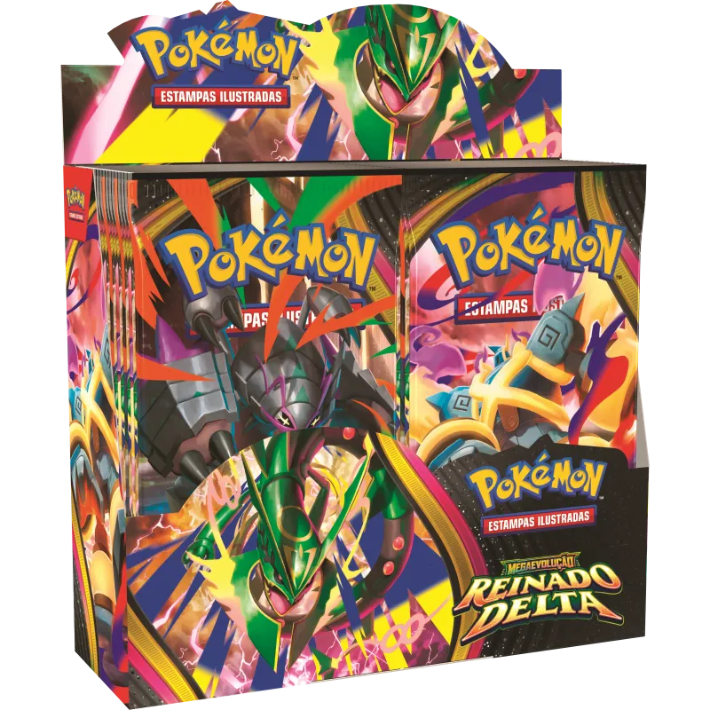 Pokémon - Mega Evolução 06 - Reinado Delta - Booster Box (Envio previsto para 06/11/26) Pokémon - Mega Evolução 06 - Reinado Delta - Booster Box (Envio previsto para 06/11/26)
