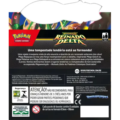 Pokémon - Mega Evolução 06 - Reinado Delta - Booster Box (Envio previsto para 06/11/26) Pokémon - Mega Evolução 06 - Reinado Delta - Booster Box (Envio previsto para 06/11/26)
