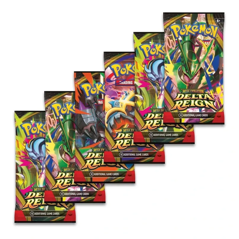 Pokémon - Mega Evolução 06 - Reinado Delta - Booster Bundle (Em Inglês) (Envio previsto para 06/11/26) Pokémon - Mega Evolução 06 - Reinado Delta - Booster Bundle (Em Inglês) (Envio previsto para 06/11/26)