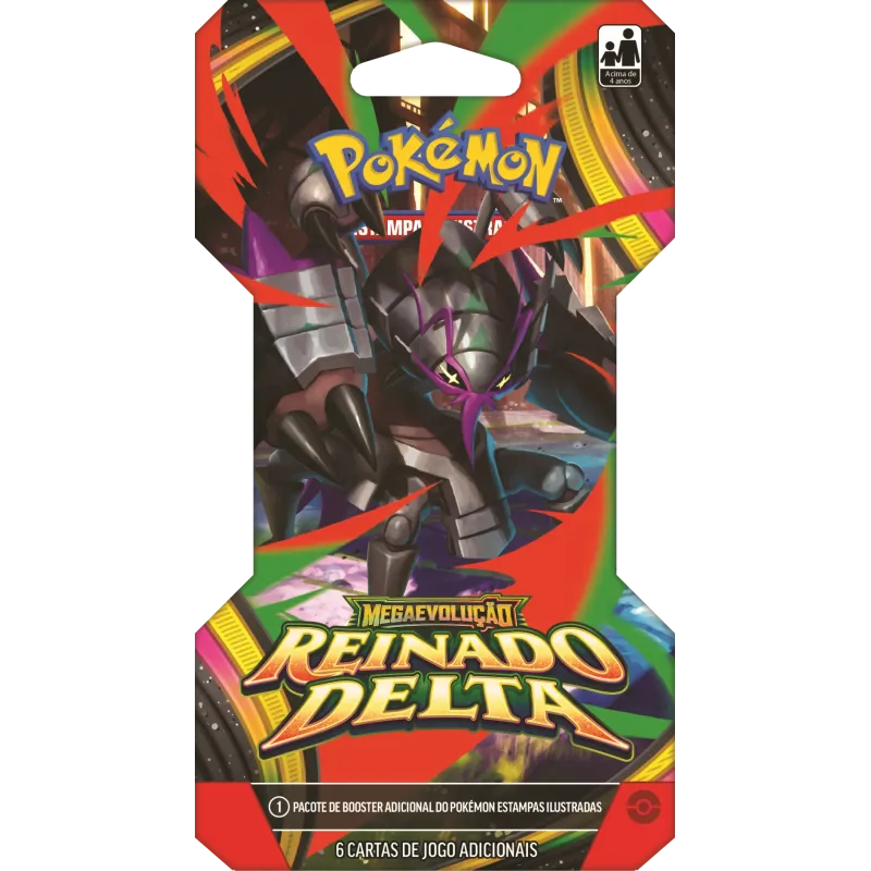 Pokémon - Mega Evolução 06 - Reinado Delta - Blister (Envio previsto para 06/11/26) Pokémon - Mega Evolução 06 - Reinado Delta - Blister (Envio previsto para 06/11/26)