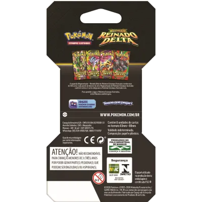 Pokémon - Mega Evolução 06 - Reinado Delta - Blister (Envio previsto para 06/11/26) Pokémon - Mega Evolução 06 - Reinado Delta - Blister (Envio previsto para 06/11/26)