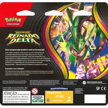 Pokémon - Mega Evolução 06 - Reinado Delta - Blister com 4 boosters + Seel (Envio previsto para 06/11/26)