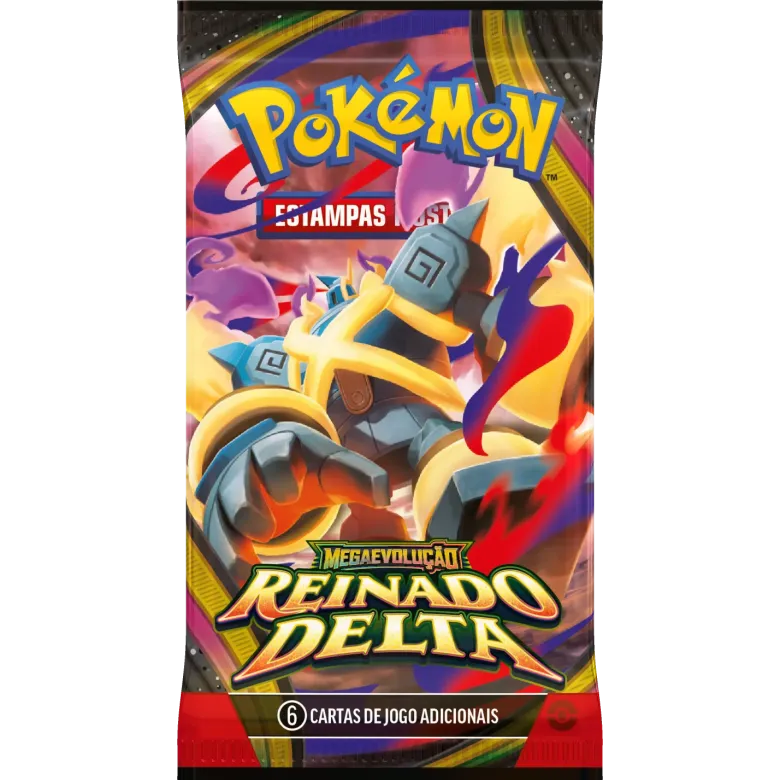 Pokémon - Mega Evolução 06 - Reinado Delta - Booster (Envio previsto para 06/11/26) Pokémon - Mega Evolução 06 - Reinado Delta - Booster (Envio previsto para 06/11/26)