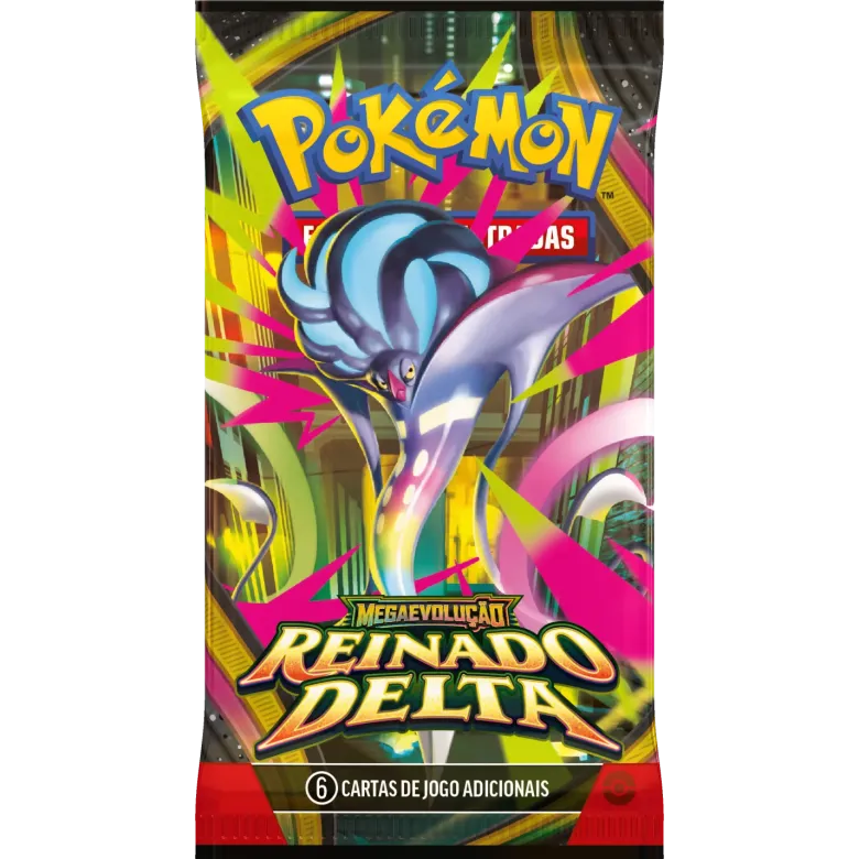 Pokémon - Mega Evolução 06 - Reinado Delta - Booster (Envio previsto para 06/11/26) Pokémon - Mega Evolução 06 - Reinado Delta - Booster (Envio previsto para 06/11/26)