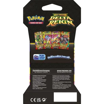 Pokémon - Mega Evolução 06 - Reinado Delta - Sleeved Booster (Em Inglês) (Envio previsto para 06/11/26)