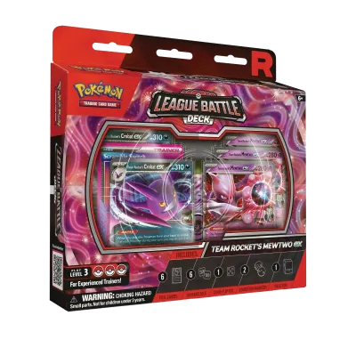 Pokemon - (Deck) Baralho De Liga - Team Rocket's Mewtwo EX (Inglês)