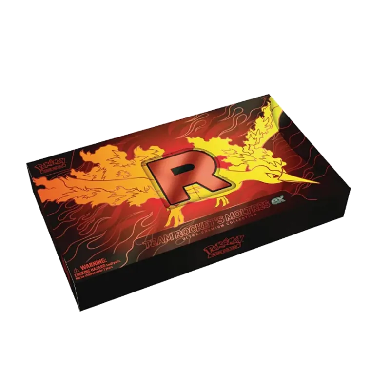 Pokémon - Box Ultra-premium Collection - Team Rocket's Moltres EX (Inglês) Pokémon - Box Ultra-premium Collection - Team Rocket's Moltres EX (Inglês)