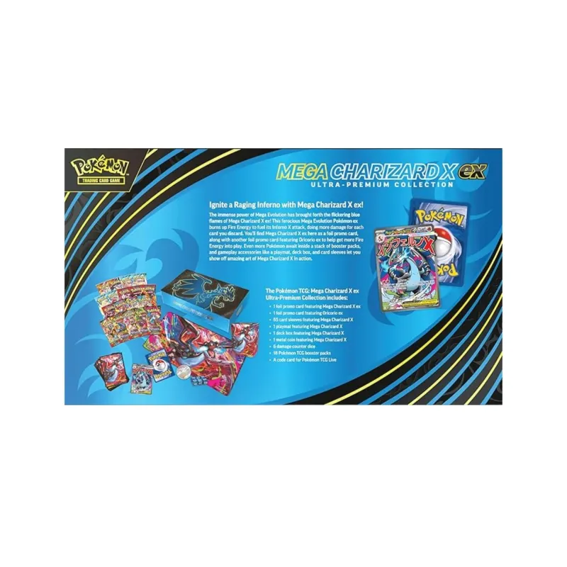 Pokémon - Box Ultra-premium Collection - Mega Charizard X EX (Inglês)