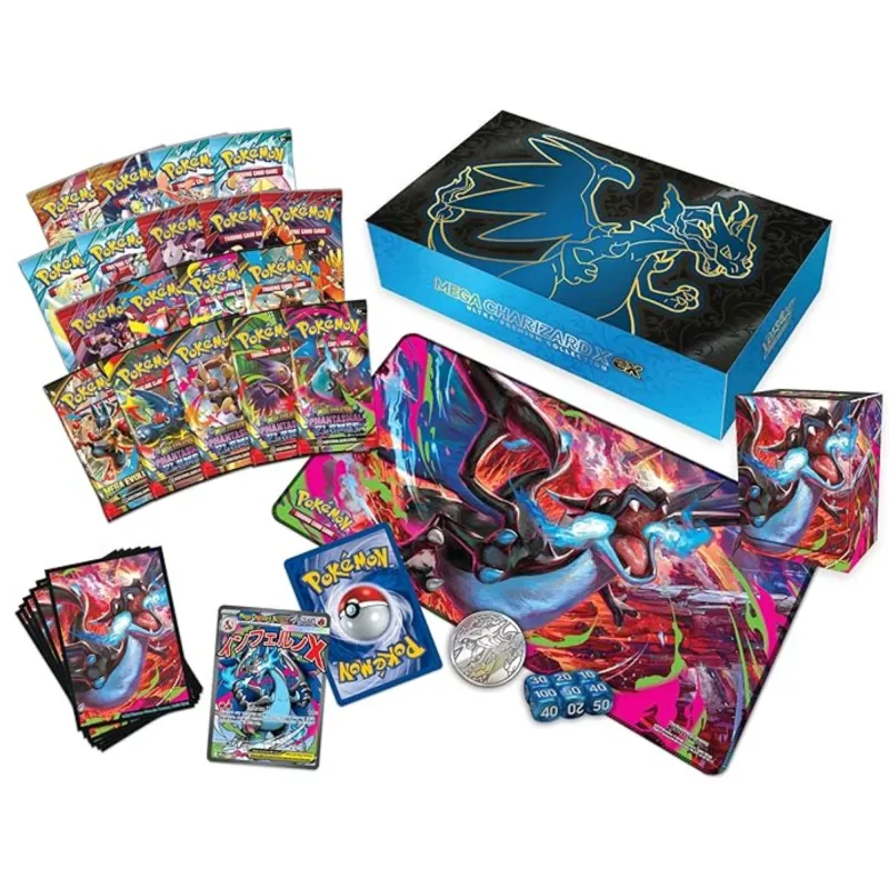 Pokémon - Box Ultra-premium Collection - Mega Charizard X EX (Inglês)