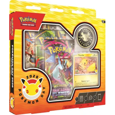 Pokémon - Box Pokémon Day 2026 Collection (em Inglês)