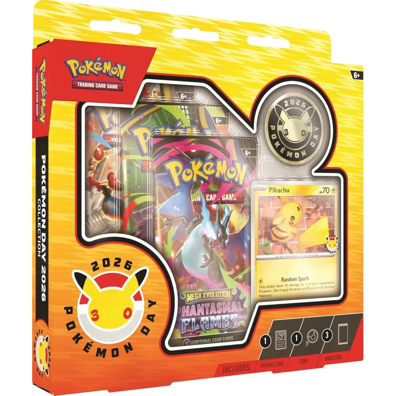 Pokémon - Box Pokémon Day 2026 Collection (em Inglês)