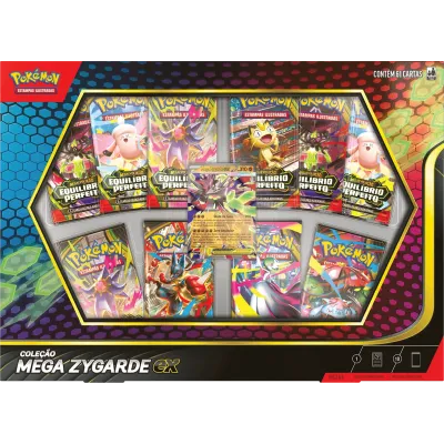Pokémon - Box Coleção Mega Zygarde ex