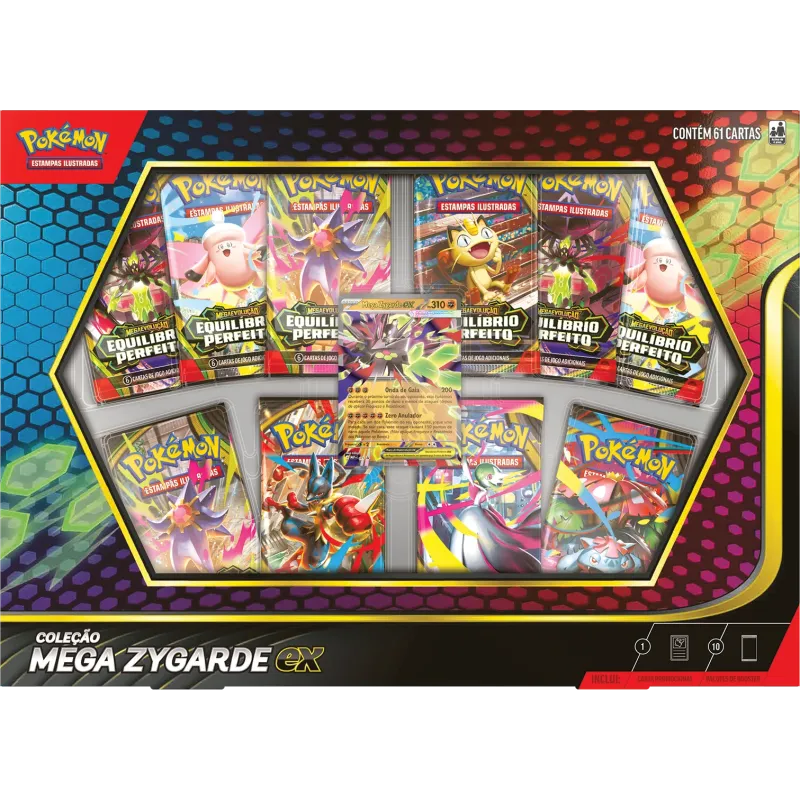 Pokémon - Box Coleção Mega Zygarde ex