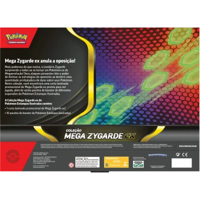 Pokémon - Box Coleção Mega Zygarde ex