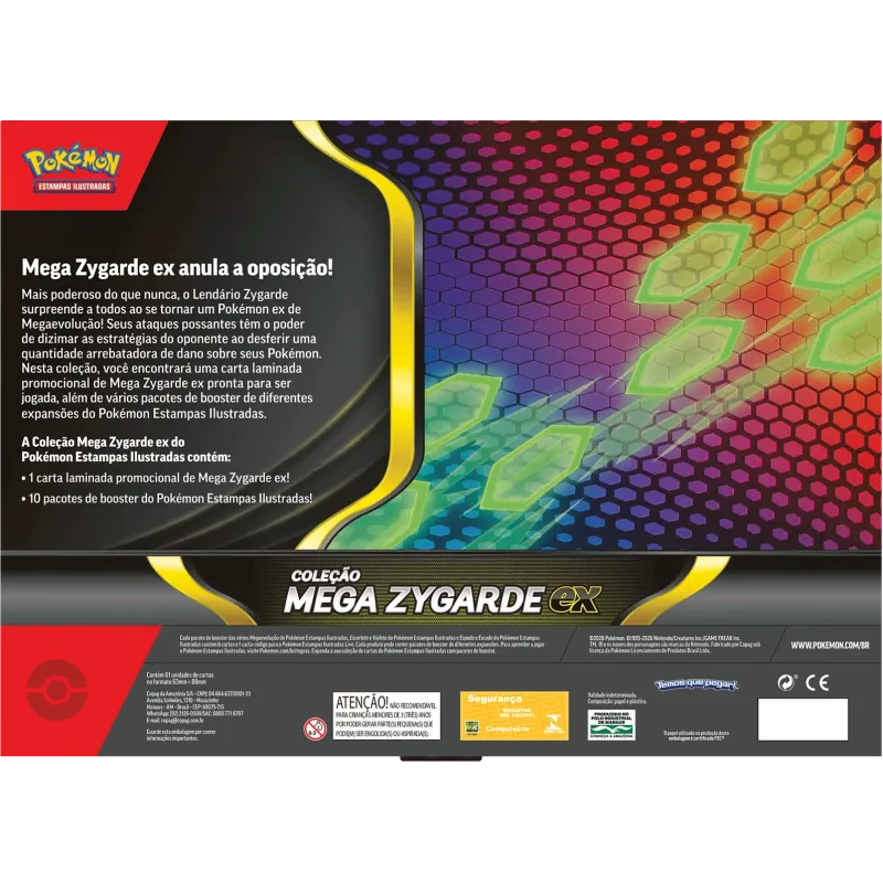 Pokémon - Box Coleção Mega Zygarde ex