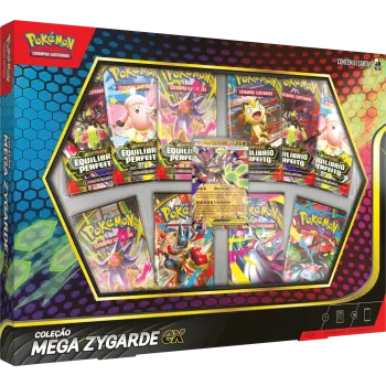 Pokémon - Box Coleção Mega Zygarde ex