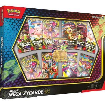 Pokémon - Box Coleção Mega Zygarde ex