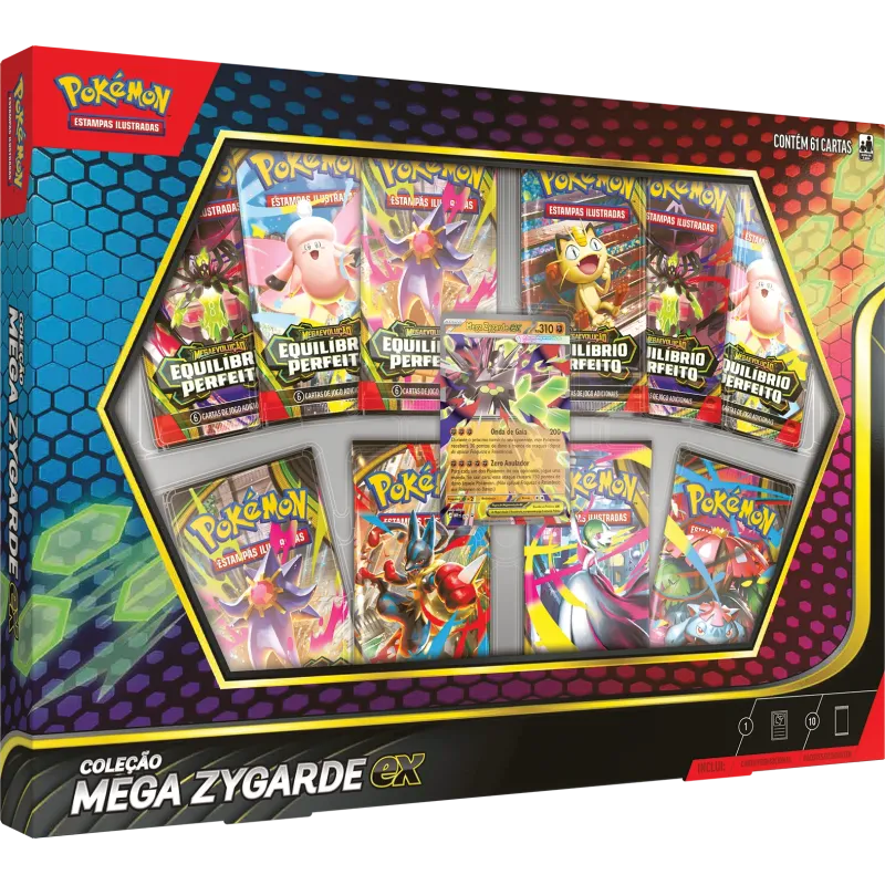Pokémon - Box Coleção Mega Zygarde ex