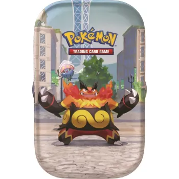 Pokémon - Mega Evolução 04 - Caos Ascendente - Mini Lata (Mini Tin) Lumiose City