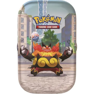 Pokémon - Mega Evolução 04 - Caos Ascendente - Mini Lata (Mini Tin) Lumiose City Pokémon - Mega Evolução 04 - Caos Ascendente - Mini Lata (Mini Tin) Lumiose City