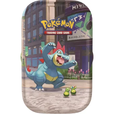 Pokémon - Mega Evolução 04 - Caos Ascendente - Mini Lata (Mini Tin) Lumiose City Pokémon - Mega Evolução 04 - Caos Ascendente - Mini Lata (Mini Tin) Lumiose City