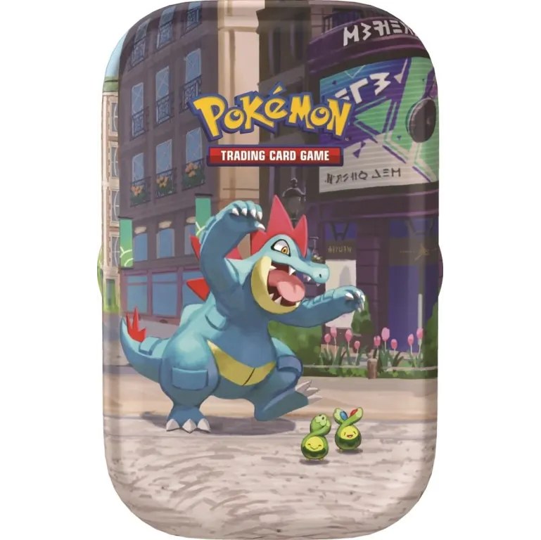 Pokémon - Mega Evolução 04 - Caos Ascendente - Mini Lata (Mini Tin) Lumiose City Pokémon - Mega Evolução 04 - Caos Ascendente - Mini Lata (Mini Tin) Lumiose City