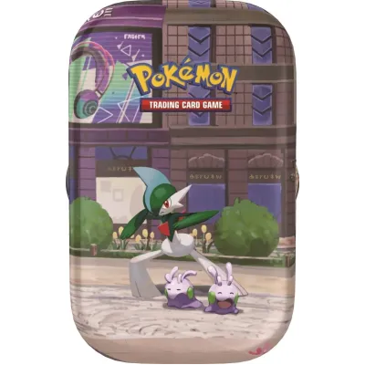 Pokémon - Mega Evolução 04 - Caos Ascendente - Mini Lata (Mini Tin) Lumiose City Pokémon - Mega Evolução 04 - Caos Ascendente - Mini Lata (Mini Tin) Lumiose City