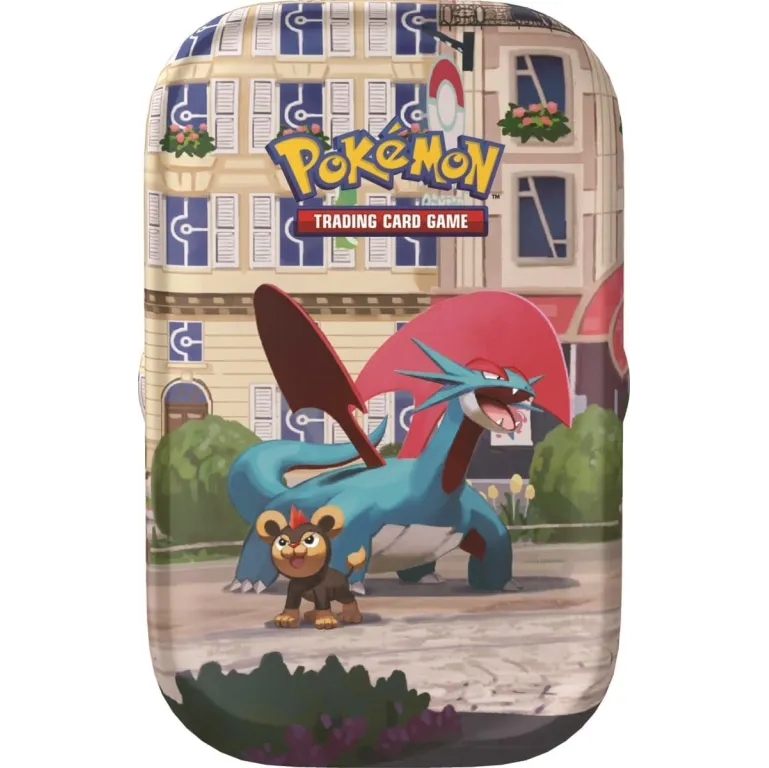 Pokémon - Mega Evolução 04 - Caos Ascendente - Mini Lata (Mini Tin) Lumiose City Pokémon - Mega Evolução 04 - Caos Ascendente - Mini Lata (Mini Tin) Lumiose City