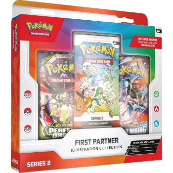 Pokémon - Coleção Ilustração Parceiro Inicial Série 2 (Inglês)