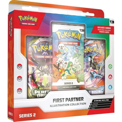 Pokémon - Coleção Ilustração Parceiro Inicial Série 2 (Inglês)