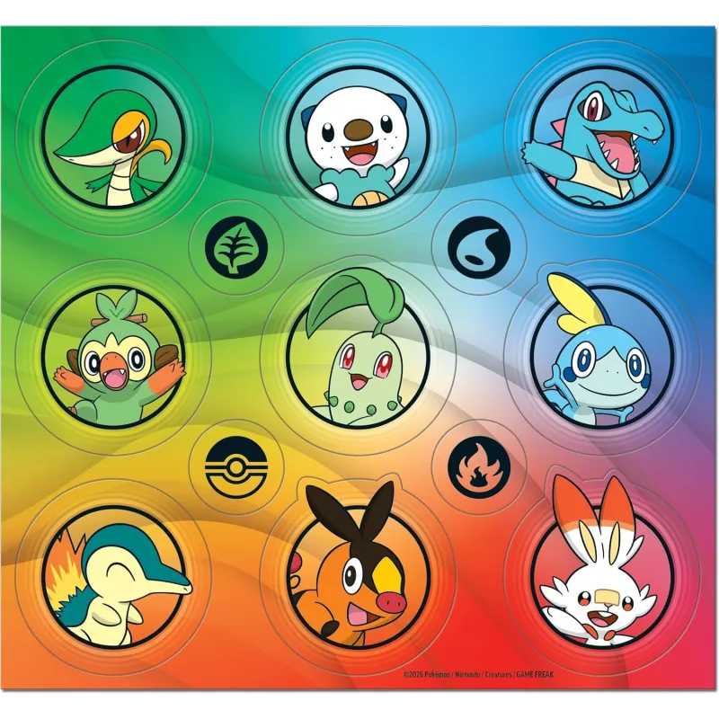 Pokémon - Coleção Ilustração Parceiro Inicial Série 2 (Inglês)