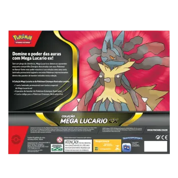 Pokémon - Box Coleção Mega Lucario Ex