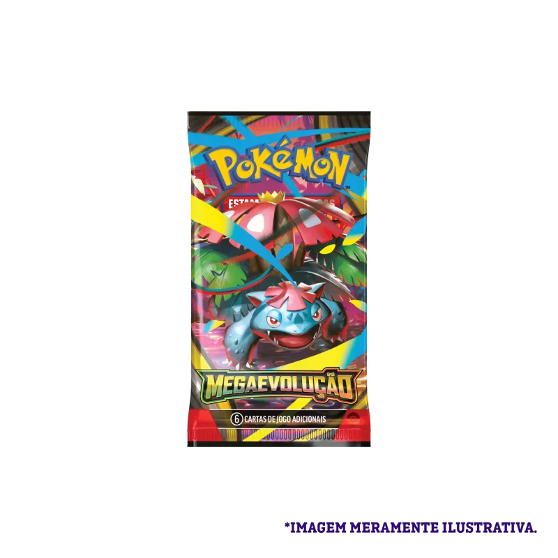 Pokémon - Mega Evolução - Booster (Envio dia 22/09/2025)