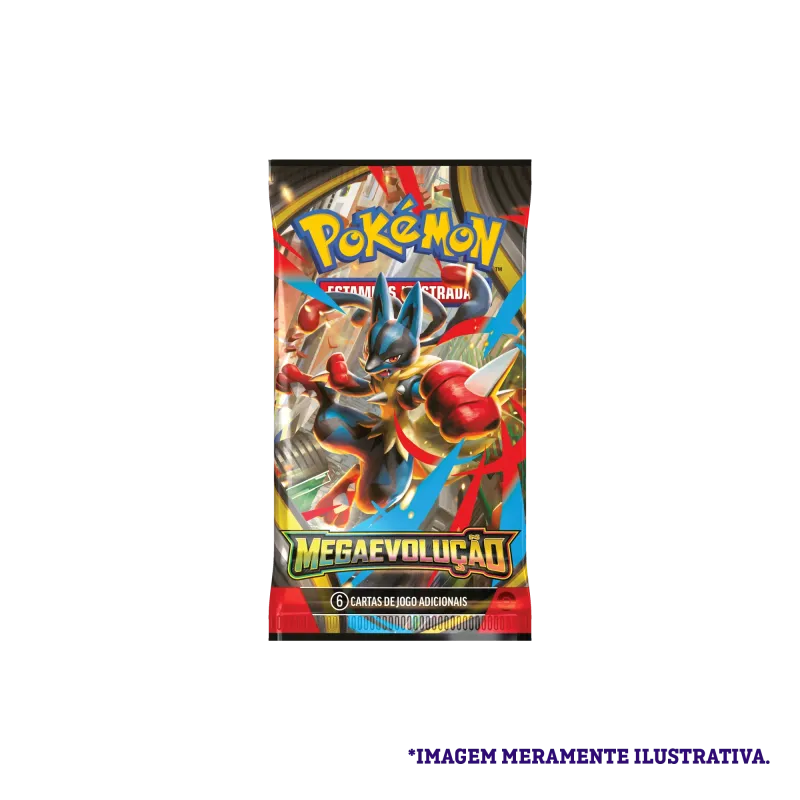 Pokémon - Mega Evolução - Booster (Envio dia 22/09/2025) Pokémon - Mega Evolução - Booster (Envio dia 22/09/2025)