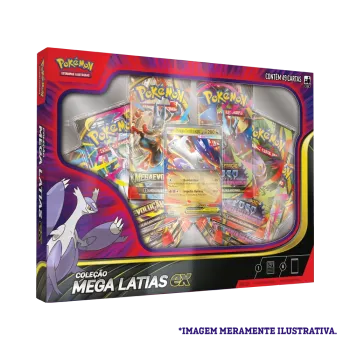 Pokémon - Box Coleção Mega Latias Ex