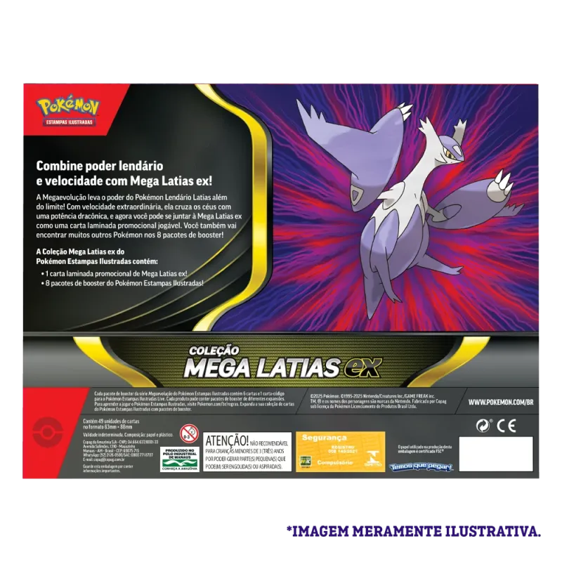 Pokémon - Box Coleção Mega Latias Ex Pokémon - Box Coleção Mega Latias Ex