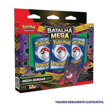 Pokemon - (Deck) Baralho Batalha Mega - Mega Gengar