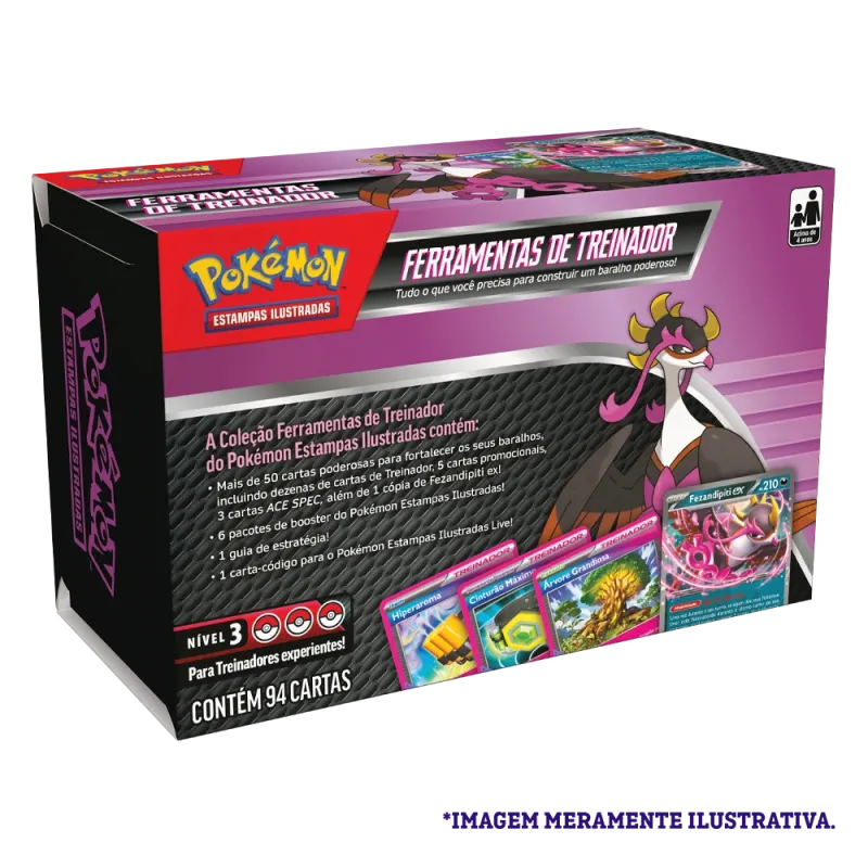 Pokemon - Ferramentas de Treinador Fezandipiti EX