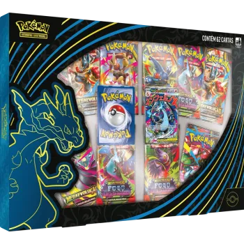Pokémon - Box Coleção Mega Charizard X Ex