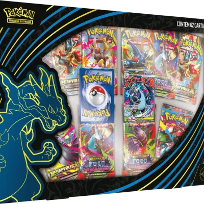 Pokémon - Box Coleção Mega Charizard X Ex