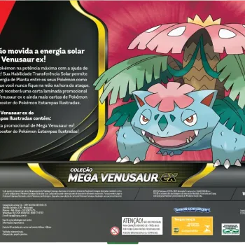 Pokémon - Box Coleção Mega Venusar Ex