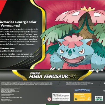 Pokémon - Box Coleção Mega Venusar Ex