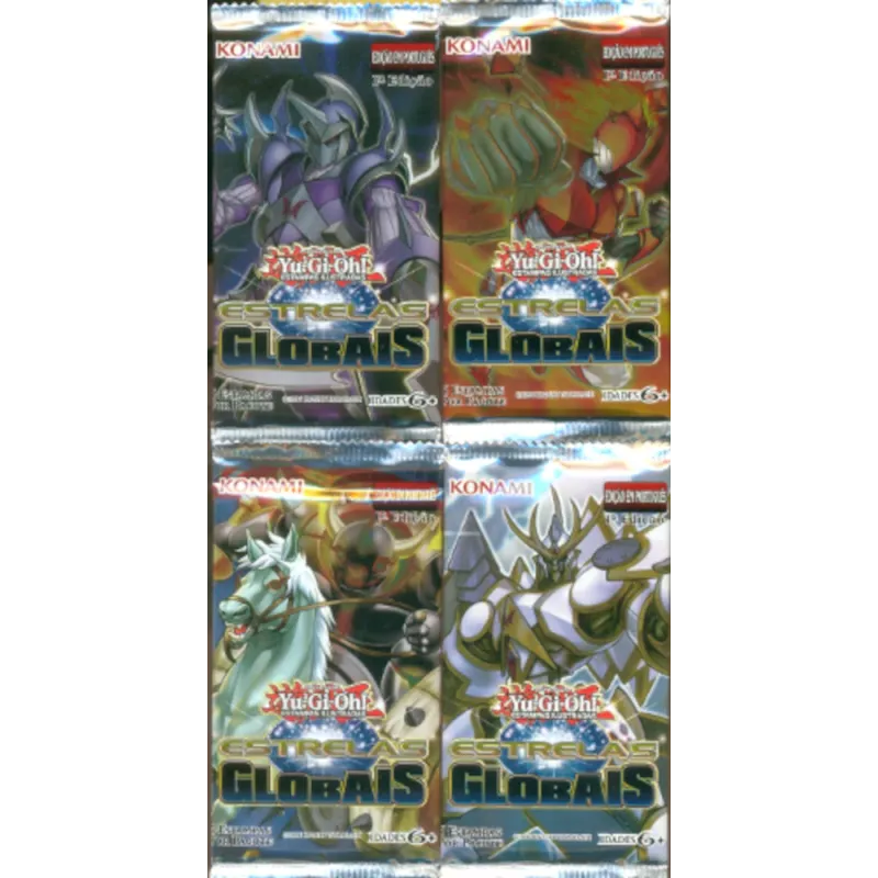 Yu-Gi-Oh! (yugioh) - Estrelas Globais - Booster