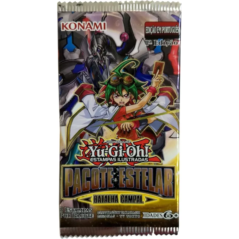 Yu-Gi-Oh! (yugioh) - Pacote Estelar Batalha Campal - Booster